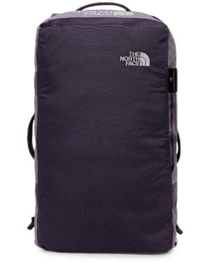 The North Face Ripstop-Texture Logo-Print Backpack - Blue