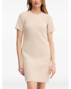 Joop! Deani Fringed Hem Dress - Natural