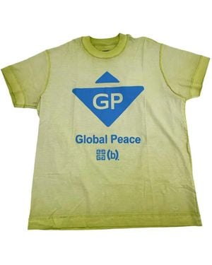 Givenchy Stadium Global Peace "Citrus" T-Shirt - Green