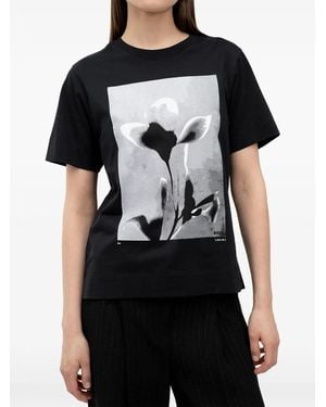 BOSS Graphic-Print T-Shirt - Black