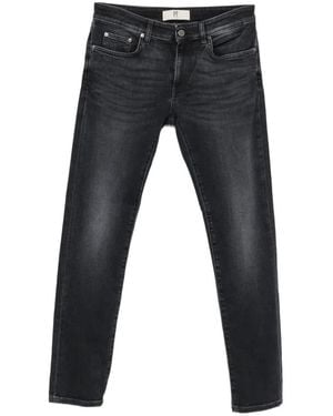 PT Torino Faded-Effect Slim-Fit Jeans - Blue
