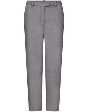 Loulou de Saison Carlo Belt Loops Trousers - Grey