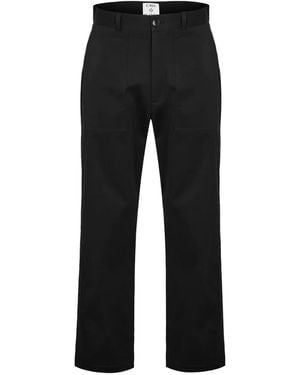 CASABLANCA Patch-Pocket Trousers - Black