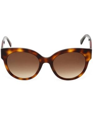 Longchamp Runde Sonnenbrille - Braun