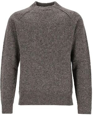 Isabel Marant Flecked Raglan-Sleeve Jumper - Grey