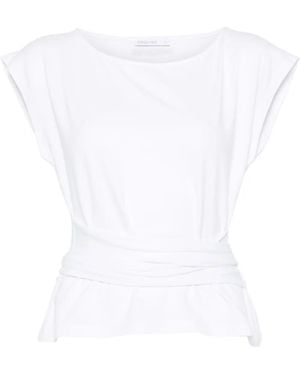 Patrizia Pepe タイ Tシャツ - ホワイト