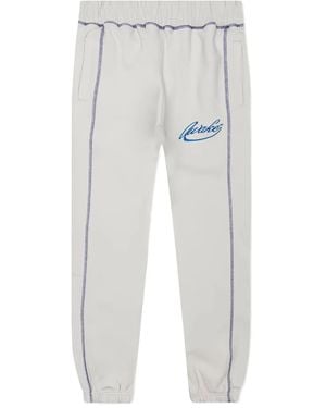 AWAKE NY Contrast-Stitch Track Trousers - White