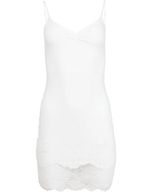 Fleur du Mal Organic-Cotton Slip Dress - White