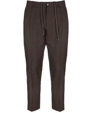 BE ABLE Pantalon À Effet Tissé - Grey