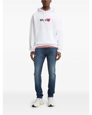 HUGO Logo-Patch Jeans - Blue