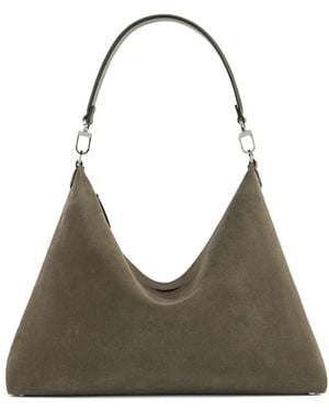 TOTEME Bolso De Hombro Bevel Mediano - Gris