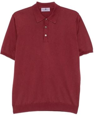 Della Ciana Short-Sleeve Polo Shirt - Red
