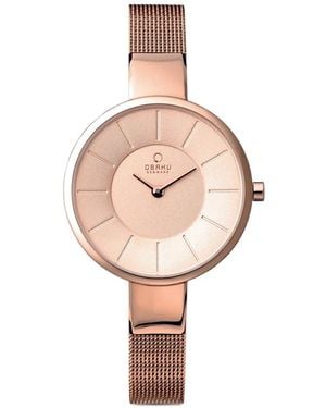 Obaku Denmark 27Mm Watch - White
