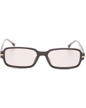 Victoria Beckham Rectangle-Frame Sunglasses - Brown