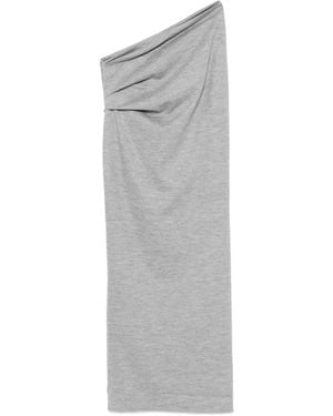 Entire studios Asymmetric Maxi Skirt - Gray