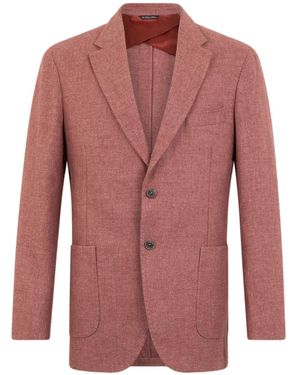 Brooks Brothers Single-Breasted Blazer - Red