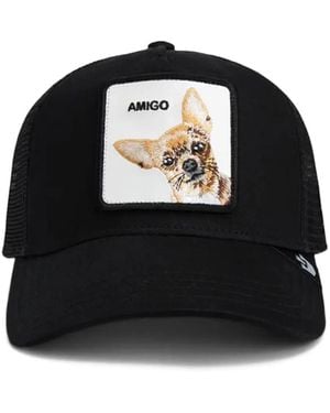 Goorin Bros The Amigo Chihuahua-Patch Trucker Cap - Black