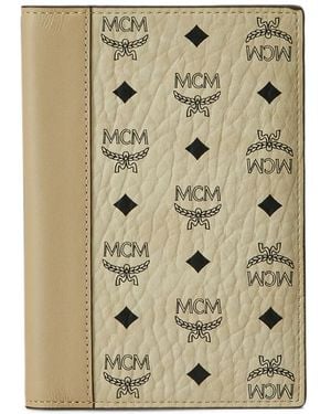 MCM Ottomar Visetos Passport Holder - Metallic