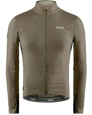Pedaled Alpha High-Neck Long-Sleeve Jacket - Green