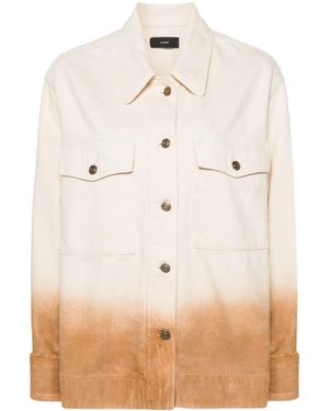 Alanui Bright Hues Denim Shirt - Natural