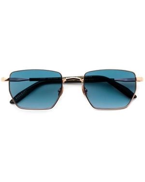 Gast Aether Geometric-Frame Sunglasses - Blue