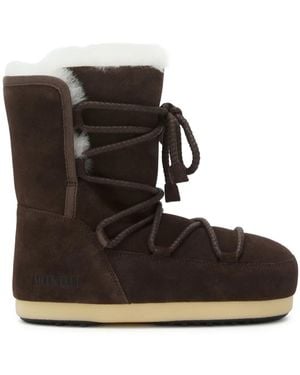 Moon Boot Evx レースアップ シアリングブーツ - ブラック