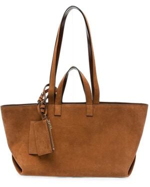 A.P.C. Bolso Shopper De Ante - Marrón