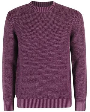 Circolo 1901 Pull En Laine Vierge - Violet