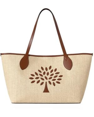 Mulberry Tree Woven Tote Bag - Natural