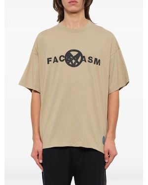 Facetasm T-Shirt Con Logo - Neutro