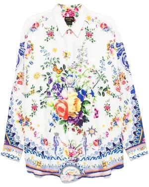 CAMILLA Camicia Oversize - Bianco