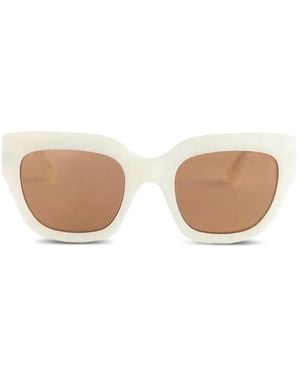 PUCCI Square-Frame Sunglasses - Natural