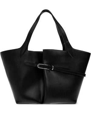 Liffner Sac À Main En Cuir À Détail De Boucles - Black