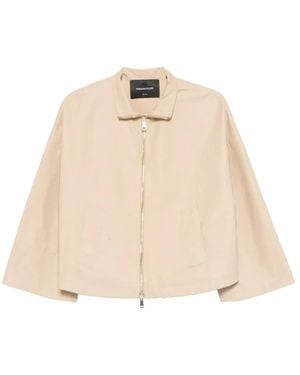 Fabiana Filippi Cotton Polyamide Jacket - Natural