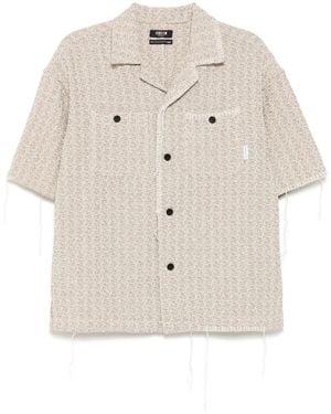 FIVE CM Camisa texturizada - Neutro