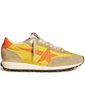 Golden Goose スタープリント スニーカー - イエロー