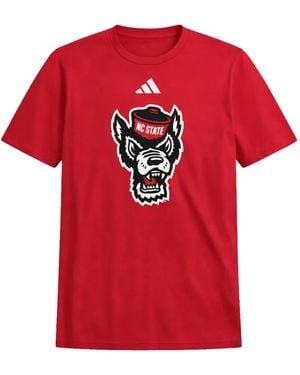 adidas Ncaa Wolfpack T-Shirt - Red