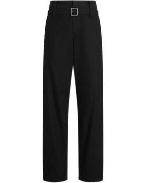Dolce & Gabbana ベルテッド パンツ - ブラック