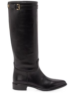 Prada Leather Boots - Black