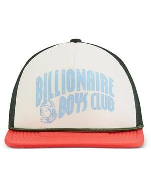 BBCICECREAM Curve Trucker Logo-Print Cap - Blue