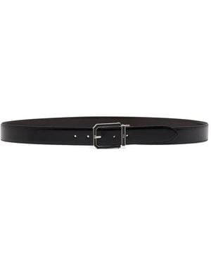 Bally Beryl Reversible Adjustable Belt - White
