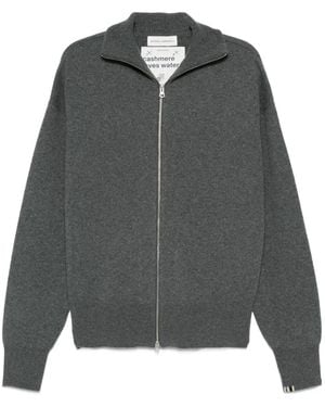 Extreme Cashmere ジップアップ カシミアカーディガン - グレー