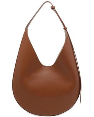 Aesther Ekme Hobo Leather Shoulder Bag - Brown