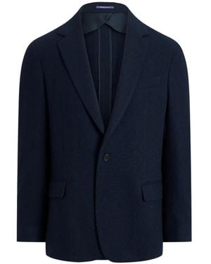 Ralph Lauren Hadley Textured Jacket - Blue