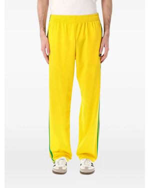 adidas Side-Stripe Trousers - Yellow