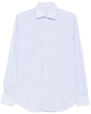 Alessandro Gherardi Striped Cotton Shirt - White