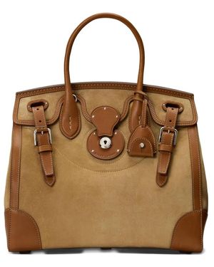 Ralph Lauren Medium Ricky 33 Tote Bag - Brown