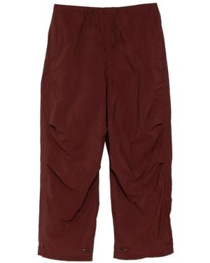 Lemaire Porto Parachute Trousers - Red