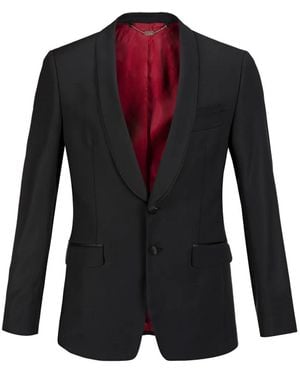 Billionaire Schulz Crystal-Embellished Blazer - Black
