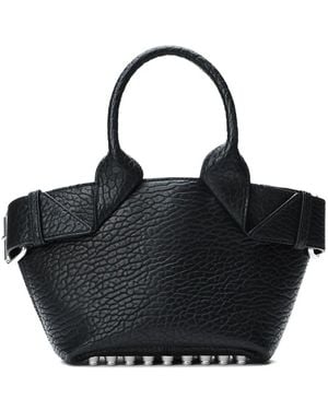 Alexander Wang Buckle-Detail Studded Tote Bag - Black